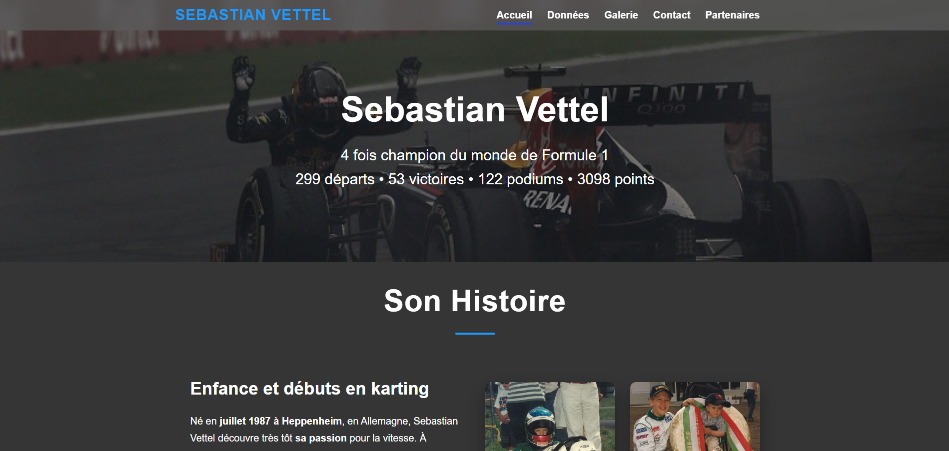 Site web vitrine